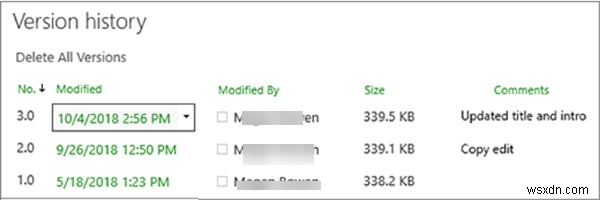 วิธีการกู้คืนและกู้คืนไฟล์ที่ถูกลบใน SharePoint 