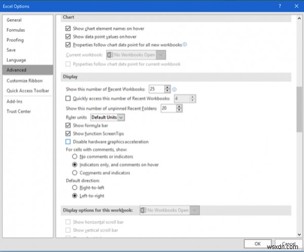 แก้ไข Microsoft Excel การเปิดเอกสารเปล่า 