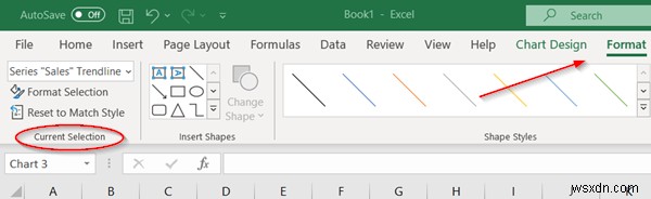 วิธีเพิ่มเส้นแนวโน้มใน Microsoft Excel 