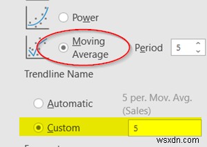 วิธีเพิ่มเส้นแนวโน้มใน Microsoft Excel 