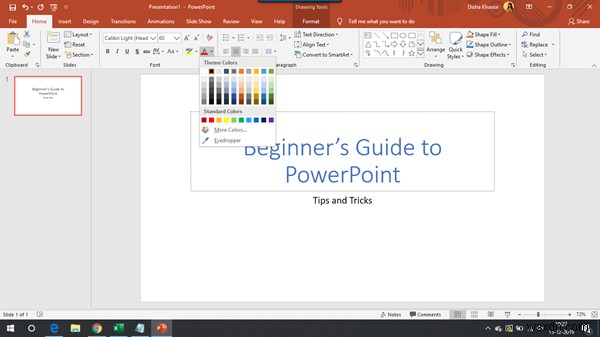 บทช่วยสอน Microsoft PowerPoint สำหรับผู้เริ่มต้น 