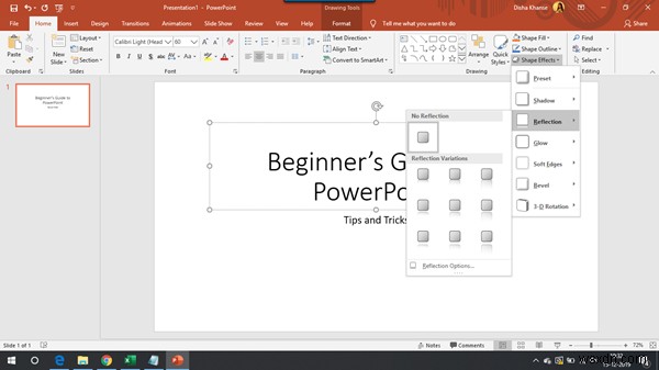 บทช่วยสอน Microsoft PowerPoint สำหรับผู้เริ่มต้น 