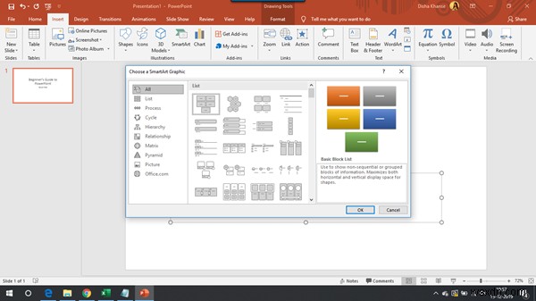 บทช่วยสอน Microsoft PowerPoint สำหรับผู้เริ่มต้น 