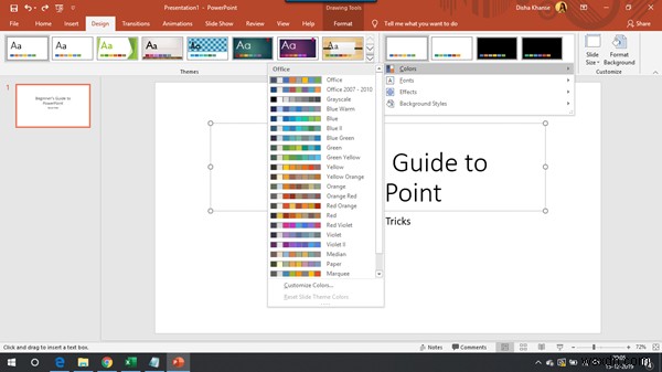 บทช่วยสอน Microsoft PowerPoint สำหรับผู้เริ่มต้น 