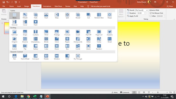 บทช่วยสอน Microsoft PowerPoint สำหรับผู้เริ่มต้น 