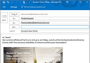 ทำให้ข้อความอีเมล Microsoft Outlook สามารถเข้าถึงได้สำหรับผู้ทุพพลภาพ 