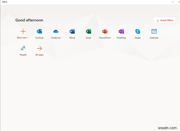 ให้เราดูที่แอพ Office ใน Windows 10 