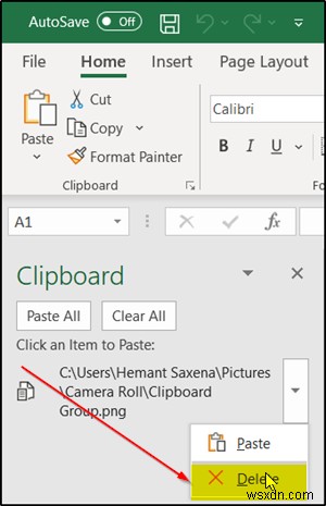 วิธีล้างคลิปบอร์ดใน Excel, Word หรือ PowerPoint 