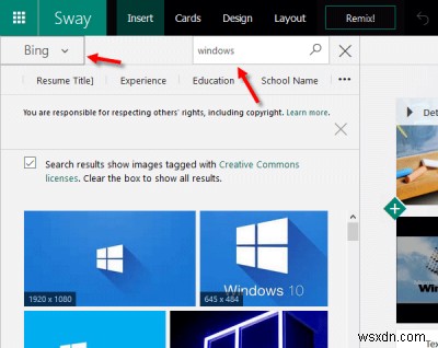 บทช่วยสอน Microsoft Office Sway Online เพื่อช่วยคุณสร้างรายงานและการนำเสนอ 