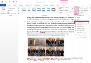 วิธีห่อข้อความรอบรูปภาพและรูปภาพใน Microsoft Word 