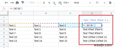 วิธีผสานคอลัมน์โดยไม่สูญเสียข้อมูลใน Excel 