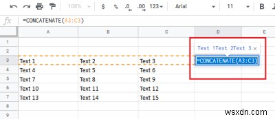 วิธีผสานคอลัมน์โดยไม่สูญเสียข้อมูลใน Excel 