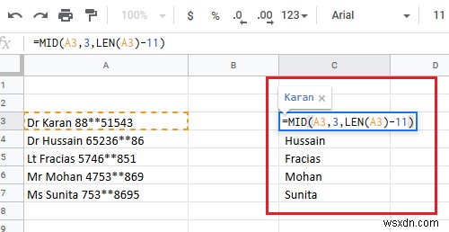 วิธีลบข้อความก่อนหรือหลังอักขระเฉพาะใน Excel 