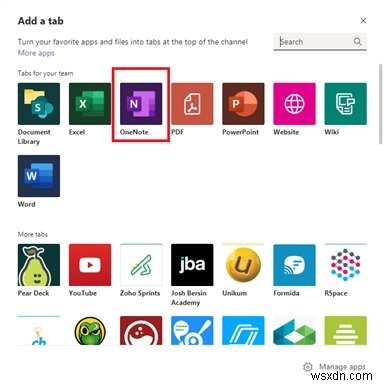 วิธีเพิ่มและใช้สมุดบันทึก OneNote ให้กับ Microsoft Teams 