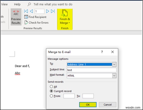 วิธีเพิ่มไฟล์แนบส่วนบุคคลไปยัง Email Merge ใน Microsoft Outlook 