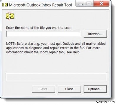 ซ่อมแซมไฟล์ข้อมูลส่วนบุคคล Outlook PST &OST ที่เสียหายด้วยเครื่องมือซ่อมแซมกล่องขาเข้า ฯลฯ 