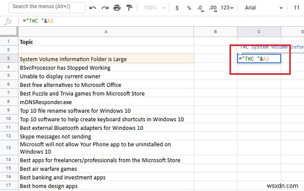 วิธีเพิ่มคำนำหน้าหรือคำต่อท้ายให้กับช่วงของเซลล์ใน Excel 