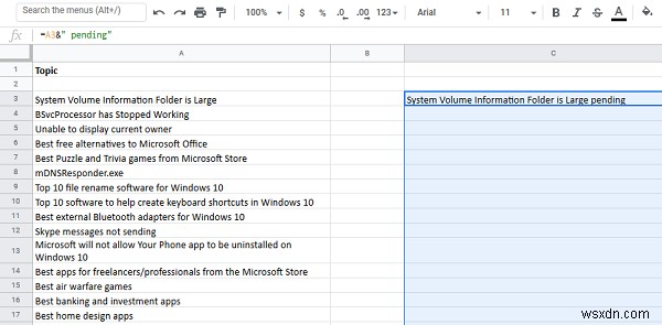 วิธีเพิ่มคำนำหน้าหรือคำต่อท้ายให้กับช่วงของเซลล์ใน Excel 