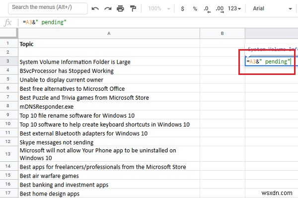 วิธีเพิ่มคำนำหน้าหรือคำต่อท้ายให้กับช่วงของเซลล์ใน Excel 