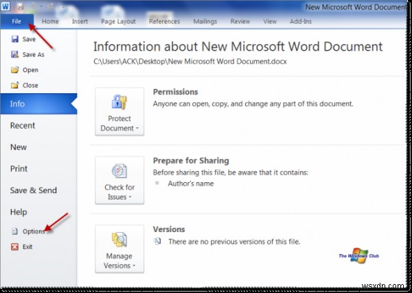 แก้ไข Microsoft Word หยุดทำงานบนคอมพิวเตอร์ Windows 