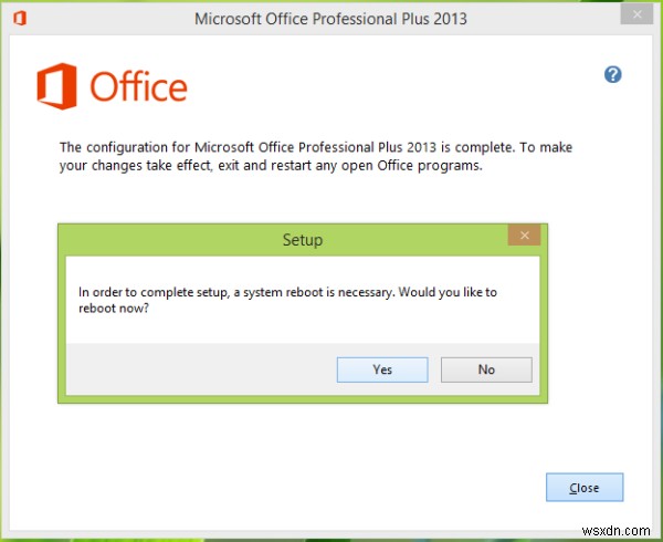 รหัสข้อผิดพลาดของ Office 30094-4 มีบางอย่างผิดพลาด 