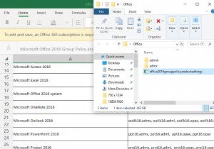 เทมเพลตการดูแลระบบสำหรับ Office 2019, Office 365 ProPlus 