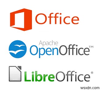 Microsoft Office กับ OpenOffice กับ LibreOffice:อันไหนดีกว่ากัน
