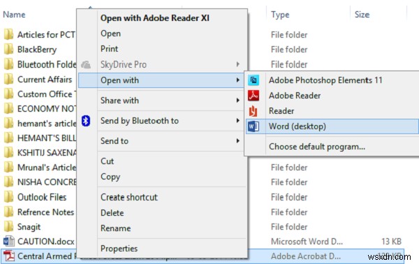 วิธีแก้ไขไฟล์ PDF ใน Microsoft Word 