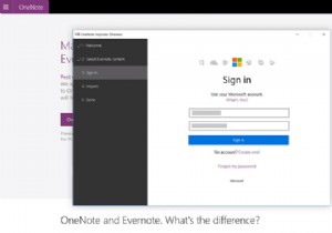 ย้ายบันทึกย่อจาก EverNote ไปยัง OneNote โดยใช้ OneNote Importer Tool 