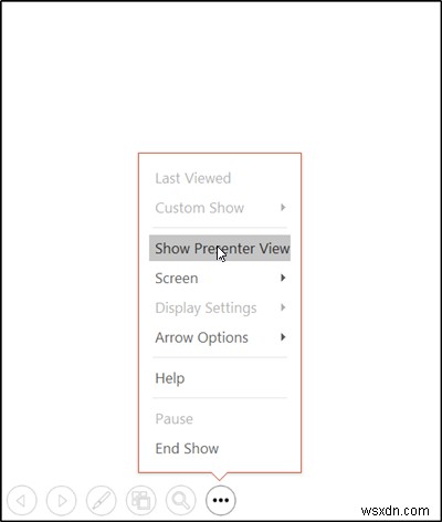 วิธีดูบันทึกย่อใน PowerPoint ด้วยมุมมองผู้นำเสนอ 