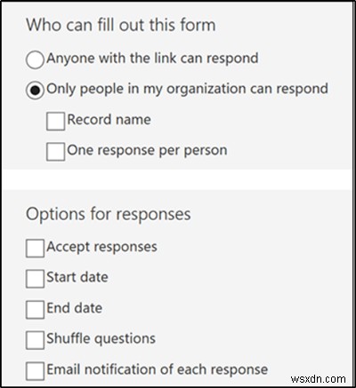 วิธีสร้างแบบฟอร์มใน Microsoft Forms และปรับการตั้งค่า 