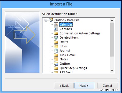 วิธีการนำเข้าผู้ติดต่อจากแอพ People ไปยัง Microsoft Outlook 