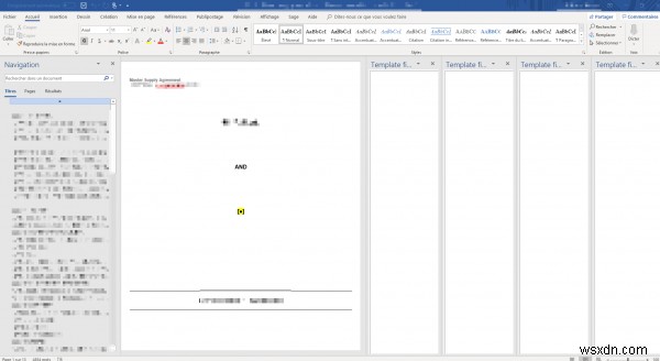 แก้ไขข้อผิดพลาด Template_fields ใน Microsoft Word