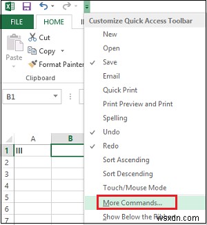 วิธีเพิ่ม Windows Calculator ลงใน Excel Quick Access Toolbar 