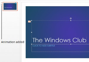 วิธีการเพิ่มเอฟเฟกต์เสียงให้กับแอนิเมชั่น Microsoft PowerPoint