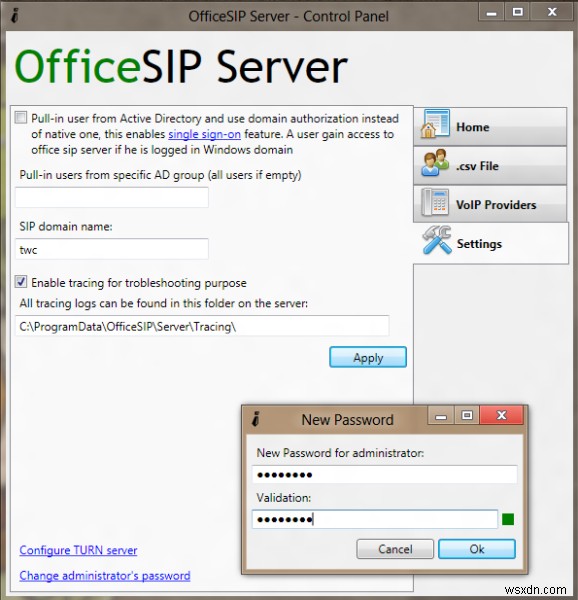 วิธีตั้งค่าและใช้งาน SIP Server บนระบบ Windows ที่บ้าน