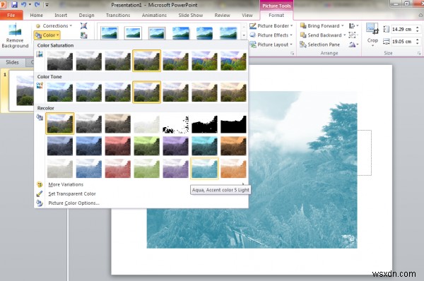 วิธีสร้างพื้นหลังสไลด์ที่มีพื้นผิวใน Microsoft PowerPoint 