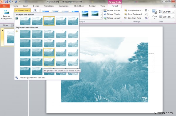 วิธีสร้างพื้นหลังสไลด์ที่มีพื้นผิวใน Microsoft PowerPoint 