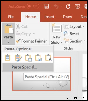 วิธีเชื่อมโยงข้อมูลบางส่วนในแผ่นงาน Excel ใน Microsoft PowerPoint 