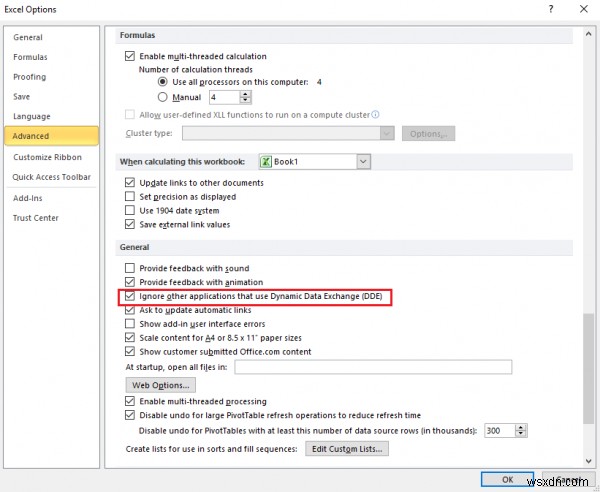 Microsoft Excel กำลังรอแอปพลิเคชันอื่นเพื่อดำเนินการ OLE ให้เสร็จสิ้น 