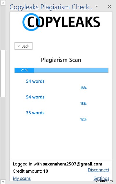 วิธีใช้ Add-in ของ Plagiarism Checker ฟรีสำหรับ Microsoft Word 