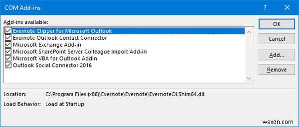 ไม่สามารถเริ่ม Microsoft Outlook ได้ อาร์กิวเมนต์บรรทัดคำสั่งไม่ถูกต้อง 