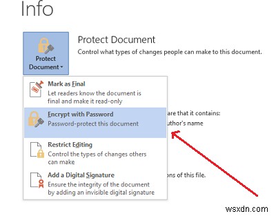 วิธีรหัสผ่านป้องกันเอกสาร Microsoft Office 