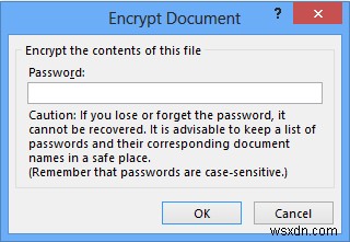 วิธีรหัสผ่านป้องกันเอกสาร Microsoft Office 