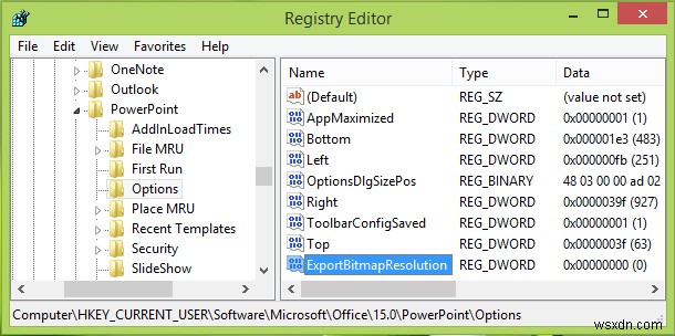 บันทึกสไลด์การนำเสนอ PowerPoint เป็นรูปภาพที่มีความละเอียดสูง 