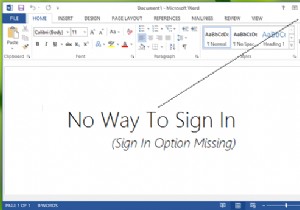ฟีเจอร์การลงชื่อเข้าใช้ถูกปิดใช้งานใน Microsoft Office? นี่คือการแก้ไข! 