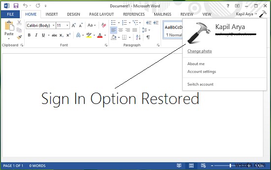 ฟีเจอร์การลงชื่อเข้าใช้ถูกปิดใช้งานใน Microsoft Office? นี่คือการแก้ไข! 