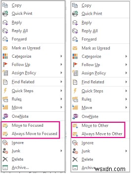 วิธีเปิด/ปิดฟีเจอร์ Focused Inbox ใน Outlook 