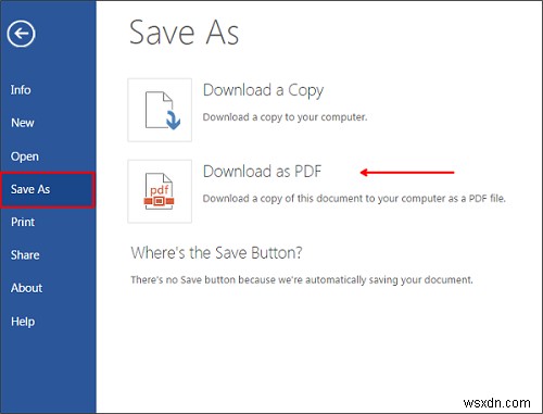 แก้ไขเอกสาร PDF โดยใช้ Word Online ฟรี 