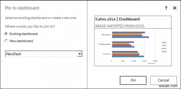 วิธีแชร์ Excel Insights กับ Power BI Publisher สำหรับ Excel 